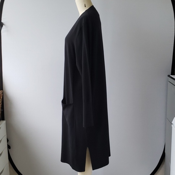 EILEEN FISHER • Long Boyfriend Cardigan - Picture 3 of 7